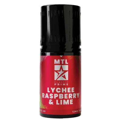 Classic Prime- Lychee Raspberry & Lime MTL 12mg 30ml