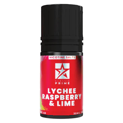 Classic Prime- Lychee Raspberry & Lime Salts 30ml
